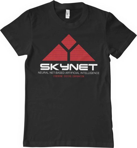 Terminator Skynet Heren T-shirt - zwart - S