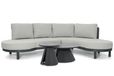 Santika Furniture Santika Nanda/Cayora 50/80 cm organisch loungeset 4-delig