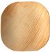 Papstar 25 Borden, palmblad pure hoekig 10 cm x 10 cm x 1,5 cm
