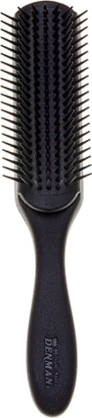 Pool Power Denman - Large 9 Row Styling Brush - Zwart - D4