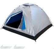 Merkloos Campingtent - Voor 4 personen - Zilver - 205 x 205 x 130 cm