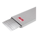HASBERG Film de protection set de 5 pièces 100x500 mm, Inox, 0,2 mm d'épaisseur