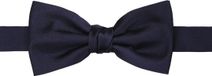 Profuomo Vlinderstrik Zijde Donkerblauw One Size