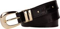 Legend Dames - Leren riem - Zwart - 95cm