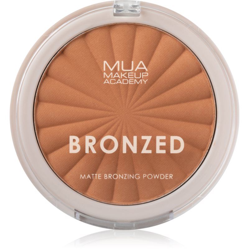 MUA Makeup Academy MUA Bronzed Matte Bronzing Powder Solar #100