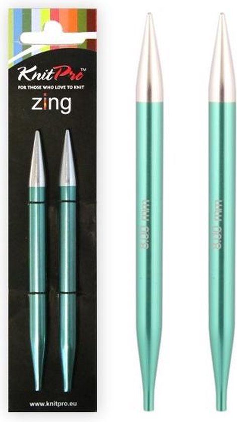 KnitPro Zing verwisselbare breipunten 3.75mm paars metaal