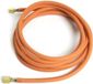Sievert tuyau de gaz 3/8L-3/8L pivotant 2m orange caoutchouc laiton
