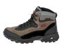 Lico Heren MILAN Trekking- & wandellaarzen, Zwart / grijs / rood, 42 EU