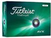 Titleist AVX Balles de golf Blanc 2024