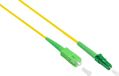 Alcasa InfiniBand en Glasvezelkabel 10 m LC SC Geel