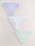 Next - Dames - Set van 3 slips - Blauw