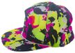 Funny Fashion Rapper/gangster verkleed pet graffiti - neon - one size - 80's/90's - hiphop - foute party