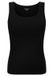 SCHIESSER Hemdje Dames Zwart Effen Invisible Soft Warming