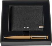 HUGO BOSS Set (stylo & portefeuille) Iconic Black