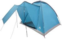 vidaXL Tunneltent 2-persoons Blauw Polyester