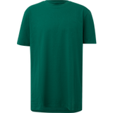 s.Oliver - T-shirt en coton pour homme avec imprimé logo - Vert - Taille XL