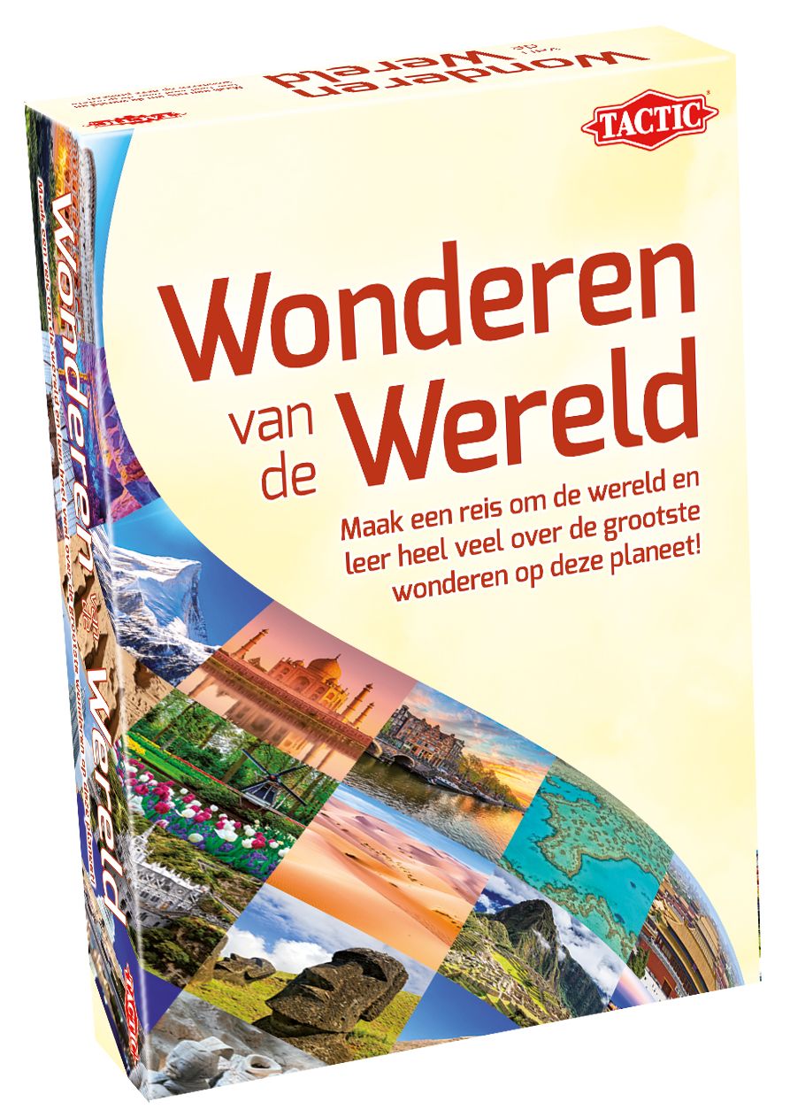 Tactic Wonderen van de Wereld Kaarspel - Trivia Card Game