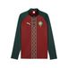 PUMA Functioneel shirt 'Marokko' groen / donkerrood / wit