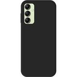 Samsung Siliconen Matte Hoesje Compatibel met Galaxy A14 5G/4G - Noir