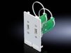 Rittal SZ 2482.540 Interface klep USB-A Spuitgietwerk Grafietgrijs (RAL 7024)