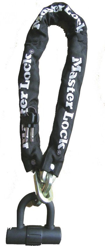 Master Lock 8234EURDPRO Ketting Zwart Sleutelslot - 90cm - 10mm - Staal