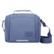TOTTO Koeltas voor levensmiddelen, 9 liter, grafiet, 25,5 x 20,5 x 18,5 cm, werklunchtas, 180 graden opening, handgreep, verstelbare en afneembare riem, wiellus, kleur Meli
