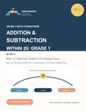 Addition & Subtraction Within 20: Grade 1