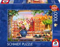 Schmidt - Legpuzzel - Bezoek aan Amsterdam - 1000 stukjes