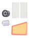 RIDEX 4055F27406 Kit de filtres sans vis de vidange d'huile, avec préfiltre