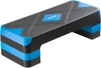 VEVOR Aerobic Stepping Board Stepper Step Bench Verstelbare Stepper Blauw 250kg