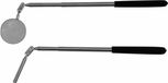 VOREL miroir d'inspection, modèle 78410, 315-510 mm (longueur) x 320-520 mm (largeur), acier au carbone
