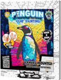 Splat Planet Clay Painting Pinguin 30 x 30 cm 350 gr