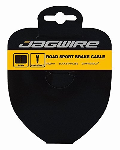 Jagwire Road Sport Remkabel Eindkap voor Campagnolo, Polished, silver