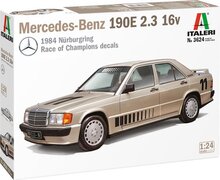 Italeri 1:24 3624 Mercedes-Benz 190E 2.3 16v Car Plastic kit