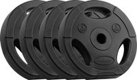 Rebel Active Serie - Bitumineus Gewichtsset - 4x5kg - Zwart