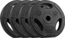 Rebel Active Serie - Bitumineus Gewichtsset - 4x5kg - Zwart