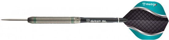Bull's Dartpijlen Artos AR1 Steeltip 24 Gram - Zilver