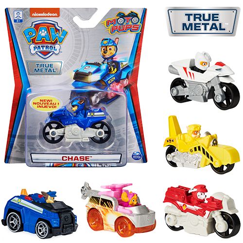 Spin Master PAW Patrol True Metal - Speelgoedvoertuig van echt metaal