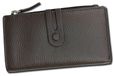Florence Femme Portefeuille, cuir marron, 9x16x2 cm, numéro de modèle OPF103N6