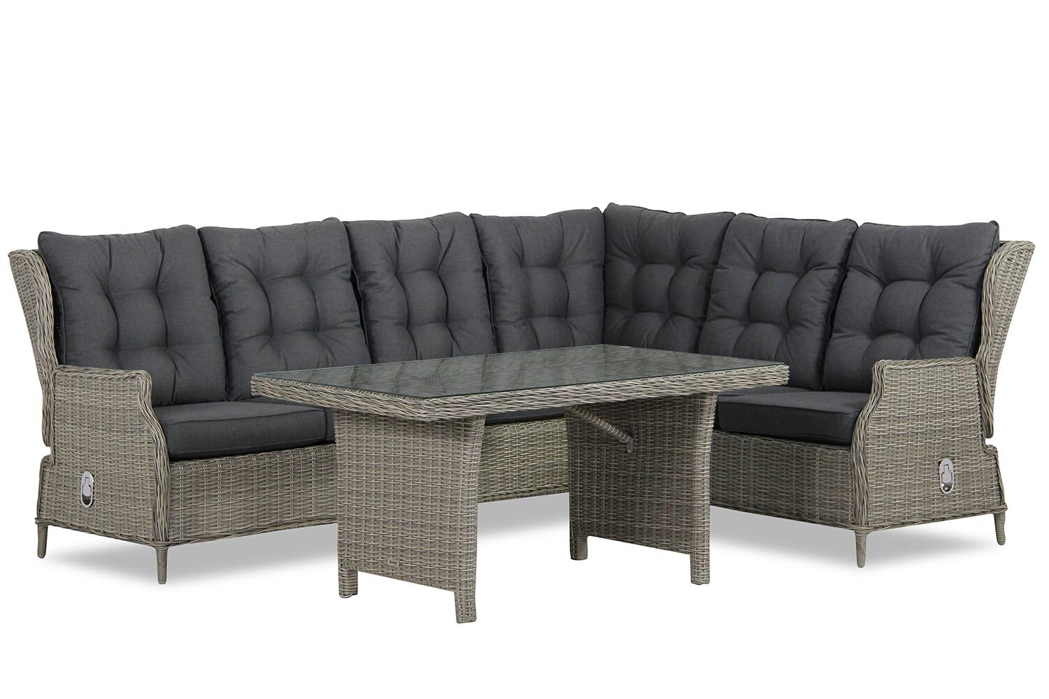 Garden Collections New Castle dining loungeset 5-delig - Tuinmeubelshop