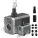 Pompe submersible - Pompe de bassin - 7 W - 500 l/h - 1,5 m câble