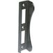 Gedotec Gâche d'angle Butée de porte hauteur 180 mm Gâche à lobes, inox-Niro