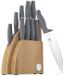 BerlingerHaus Set de couteaux avec support BAMBOO, 10 pièces, Collection Aspen