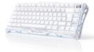 Logitech Clavier de jeu - 75% - Sans fil - Mécanique - Qwertz - Blanc