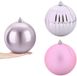 vidaXL Kerstballenset XXL 3 st Roze Ø 25 cm Kunststof