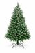 Yorbay Kunstkerstboom met sneeuw – 180 cm – Realistische kunstboom met dennenappels – Inclusief metalen standaard