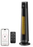 Chauffage céramique PTC PTC-keramische verwarming, 1500 W, 70° oscillerend, bediening via app, geschikt voor ruimtes tot 220 m², timerfunctie tot 12 uur