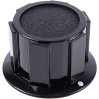 Cliff FC1601 FC1601 Bouton rotatif Noir (Ø x h) 25.4 mm x 15.1 mm 1 pièce(s)