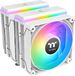 Thermaltake ASTRIA 600 ARGB - Processor Koeler - CPU Luchtkoeler - 2x120mm - tot 1800 RPM - Wit