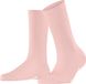 Burlington Princess Street geribd casual viscose Sokken dames roze - maat 36-41